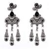 5pcs 1920s Costume Dress Accessories Set Headband Necklace Gloves Plastic Holder for Women Gatsby Cosplay Opera Costumes Black view 2
