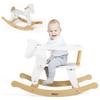Belleur Rocking Horse for Kids 1-3 Years Old, Wooden Rocking Toy for Toddlers with Removable Fence for Indoor & Outdoor Activities, Baby Horse Riding Toy for Birthday & Visit Gifts view 1