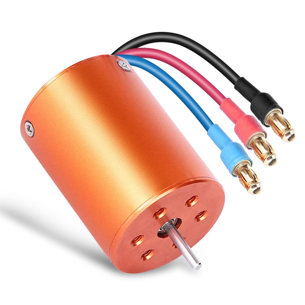 3800KV Brushless Motor Metal RC Electric Motors 2838 RC Accessory Fit for 1/12 1/14 RC Boat Motor 2.3mm Shaft