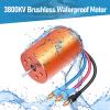 3800KV Brushless Motor Metal RC Electric Motors 2838 RC Accessory Fit for 1/12 1/14 RC Boat Motor 2.3mm Shaft view 3