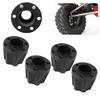 4pcs Wheel Hex Hub, RC Wheel Hex Hubs Drive Adapter Fit for SCX10 1/10 RC Crawler 1.9inch 2.2inch Wheel(20mm) 1/10 Scale Accessories Rc Adapter Kit 12Mm Hub view 2
