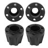 4pcs Wheel Hex Hub, RC Wheel Hex Hubs Drive Adapter Fit for SCX10 1/10 RC Crawler 1.9inch 2.2inch Wheel(20mm) 1/10 Scale Accessories Rc Adapter Kit 12Mm Hub view 4