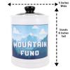 Cottage Creek Jars Gifts for Men and Women, Mountain Fund Travel Piggy Bank, Boyfriend Gifts, Camping and Travel Essentials Storage Containers, Candy Jar, Coin Bank, Adventure Fund, Wedding Gifts view 4