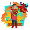 Animal Armouriez - Dragon from Deluxebase. Dragon Adventure Dress Up Set with Foam Sword and Shield, Safe Lightweight Costume Accessories for Kids Pretend Play Gifts and Party Favors. view 2