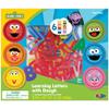Sesame Street Learning Letters with Dough | 8 1-oz Cans of Sesame Street Dough & 26 Letter Molds | Gift for Kids | Fun & Educational view 2
