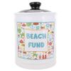 Cottage Creek Jars Beach Fund Piggy Bank - Travel Essentials Money Jar for Women, Mom, Dad - Road Trip, Cruise, Beach Vacation Accessories Savings Bank view 1