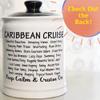 Cottage Creek Jars - Caribbean Cruise & Island Vacation Travel Essentials - Caribbean Cruise Fund Piggy Bank - Gifts for Women & Men, Adventure Vacation Fund Jar for Couples Wedding & Honeymoon Gifts view 2