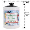 Cottage Creek Jars - Caribbean Cruise & Island Vacation Travel Essentials - Caribbean Cruise Fund Piggy Bank - Gifts for Women & Men, Adventure Vacation Fund Jar for Couples Wedding & Honeymoon Gifts view 4