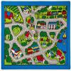 Kids/Baby Room Area Rug City Train Tracks Map Cars Play Mat Extra-Large Nursery Play Rug for Toy Cars and Trucks with Non-Slip Backing and No Chemical Smell,Safe and Fun Baby Mat-Extra Soft view 3
