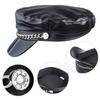 Beefunny Biker Costume Accessories Biker Cap Sunglasses 70s 80s Steam Punk Roker Party Dress Unisex (C) view 3