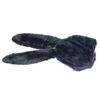 Bestjybt Plush Funny Bunny Rabbit Ears Hood Women Party Hats (Black) view 3