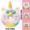Anboor 2Pcs Jumbo Squishies Unicorn Donut and Smore Kawaii Soft Slow Rising Scented Giant Squishy Stress Relief Kid Toys view 3