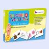 Hungry Brain Colours & Shapes Flash Cards for Toddlers (Ages 14), 24 Double-Sided Real Picture Learning Cards | Early Learning Educational Flashcards | Montessori & Preschool Toy for Babies and Kids view 1
