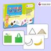 Hungry Brain Colours & Shapes Flash Cards for Toddlers (Ages 14), 24 Double-Sided Real Picture Learning Cards | Early Learning Educational Flashcards | Montessori & Preschool Toy for Babies and Kids view 2