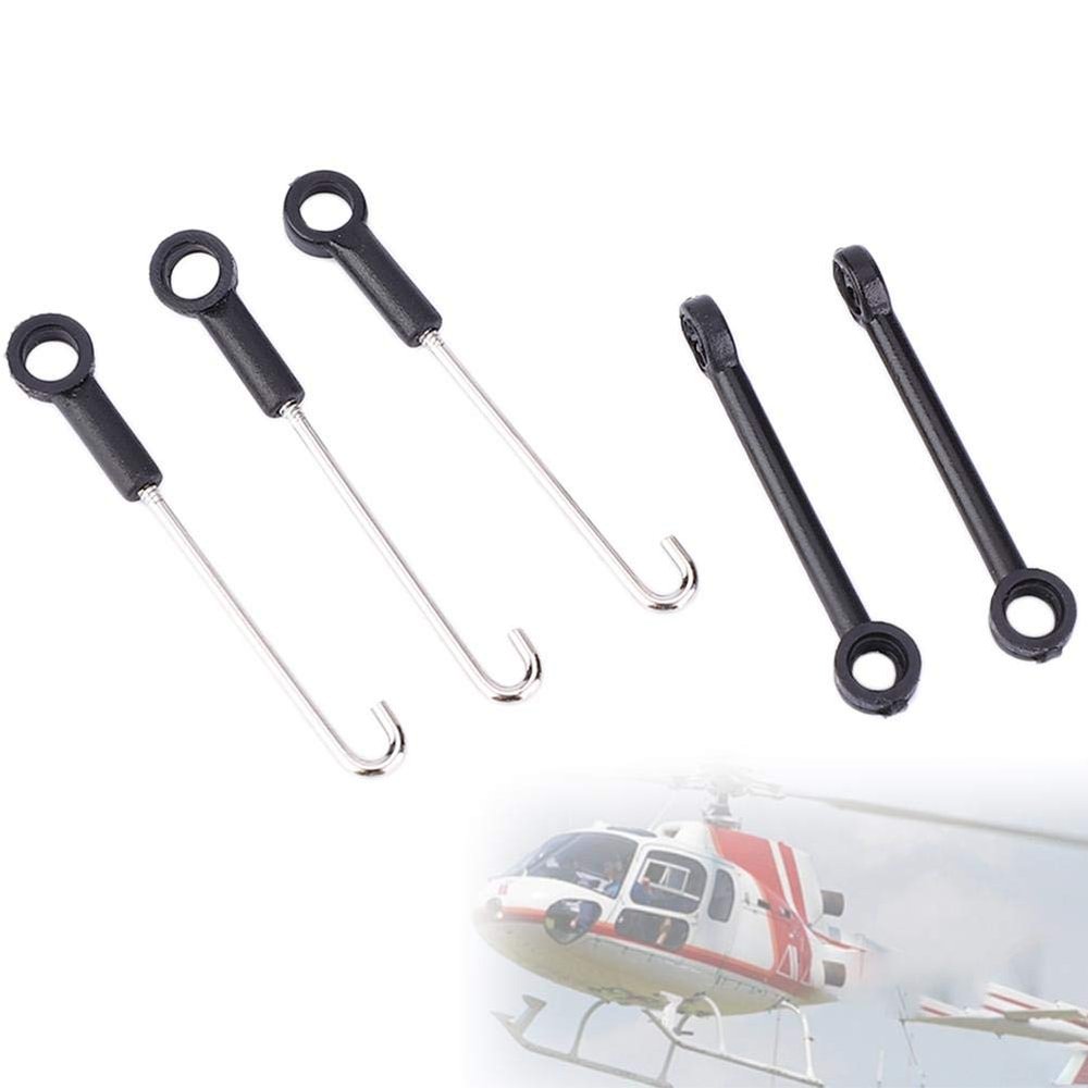 Dilwe RC Connecting Rod Set Spare Parts compatible with V977 V966 XK K110 Aircraft Accessory