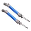 2PCS RC Metal Rear CVD Drive Shaft Set Spare Part Fit for Slash 1/10 RC Car NSV775 Model Car (Dark Blue) view 2