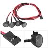 RC Car LED Light Bar, RC Crawler LEDs Light Bar Roof Lights Lamp Accessory for Axial scx10 Car(White) view 4
