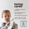 Wee Gallery Woodland Lacing Cards, Sewing Board and Travel Game for Toddlers and Preschoolers, Fine Motor Skills Toy, Montessori-Inspired Educational Kids Craft Activity for Ages 3+ view 2