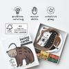 Wee Gallery Woodland Lacing Cards, Sewing Board and Travel Game for Toddlers and Preschoolers, Fine Motor Skills Toy, Montessori-Inspired Educational Kids Craft Activity for Ages 3+ view 3