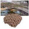 Railing Safety Net, Kids Climbing Net Treehouse Rope Net Stair Balcony Protection Netting Heavy Duty Cargo Cover Waterproof Hemp Rope Fence Nets Rope 8mm Mesh 10cm (Size : 4 * 5m(13 * 16ft)) view 1