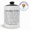 Cottage Creek Jars | Travel Piggy Bank - Ceramic Travel Essentials Money Jar for Women, Mom, Dad | Road Trip, Cruise, Beach, Vacation Accessories Savings Bank view 2