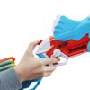 Nerf DinoSquad Tricera-Blast Blaster, Break-Open 3-Dart Loading, 12 Nerf Darts, Dart Storage, Triceratops Dinosaur Design view 3