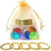 More Toys SONIC - Seven Chaos Emeralds Gems & Five Power Rings - In a Gift Bag - by Ace Trendz view 1