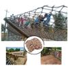Hemp Cargo Net, Children Climbing Safety Netting, Pets Railings Fence Net Stair Balcony Protective Net Heavy Duty Nets Playground Hammock Birds Treehouse Grid 10cm (Size : 1 * 10m(3 * 33ft)) view 2