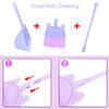 SCKTYZS Kids Mini Broom Toy Cleaning Set Combo for Boy Girl Toddler Play Toys view 4