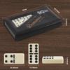 PUREPLAY Jumbo Classic Dominoes Double 6 Game SetIvory 28pcs Domino Set in Poatable PVC Case-Family Nights,Party Favors,Travel and Anytime Use,2-4 Players view 2