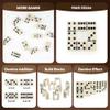 PUREPLAY Jumbo Classic Dominoes Double 6 Game SetIvory 28pcs Domino Set in Poatable PVC Case-Family Nights,Party Favors,Travel and Anytime Use,2-4 Players view 4