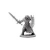 Ava Justinia Female Templar Miniature 25mm Heroic Scale Figure Dark Heaven Bones Reaper Miniatures view 1