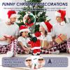 Gfilay Electric Santa Claus Toy with Shaking Belly and Feet, Singing and Dancing Musical Christmas Doll, Xmas Gift view 4