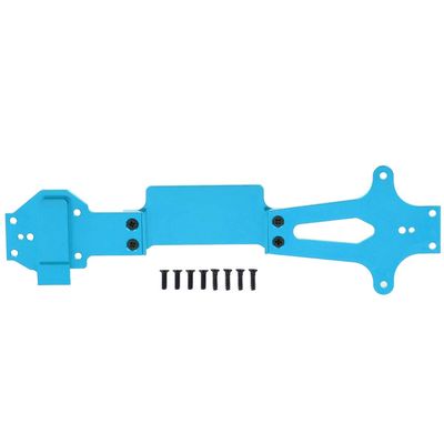 VGEBY RC Second Floor Board, Aluminum Alloy 1:14 Scale Remote Control Car Second Floor Board RC Spare Parts Accessories Fit for 144001 1/14 RC Car(Blue) 144001 Parts