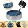 JAYEE Blue Magnetic Slime Putty, Magic Slime Hand Soft Putty with Upgraded Bigger Magnet Fidget Game Stress Relief Thinking Educational Toy Christmas Birthday Gifts for Boys Girls Adults(Blue) view 4