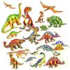 20 Piece Dinosaurs Felt Figures Set for Flannel/Felt Board Playboard Story Time Precut view 1