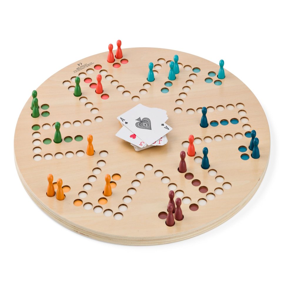 BS Toys Mensch rgere Dich Nicht & Gnsespiel - Gesellschaftsspiel/Brettspiel fr Kinder & Erwachsene - Geschenk fr Geburtstag/Weihnachten - Brettspiele ab 6 Jahren, Fr 2-6 Spieler