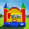HeroKiddo 13'x13' Commercial Bounce House with Blower & Basketball Hoop; Durable 15'Tall Vinyl Bouncy Castle Inflatable Jumper for Kids and Adults, Rental Quality, Indoor & Outdoor view 2