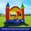 HeroKiddo 13'x13' Commercial Bounce House with Blower & Basketball Hoop; Durable 15'Tall Vinyl Bouncy Castle Inflatable Jumper for Kids and Adults, Rental Quality, Indoor & Outdoor view 3