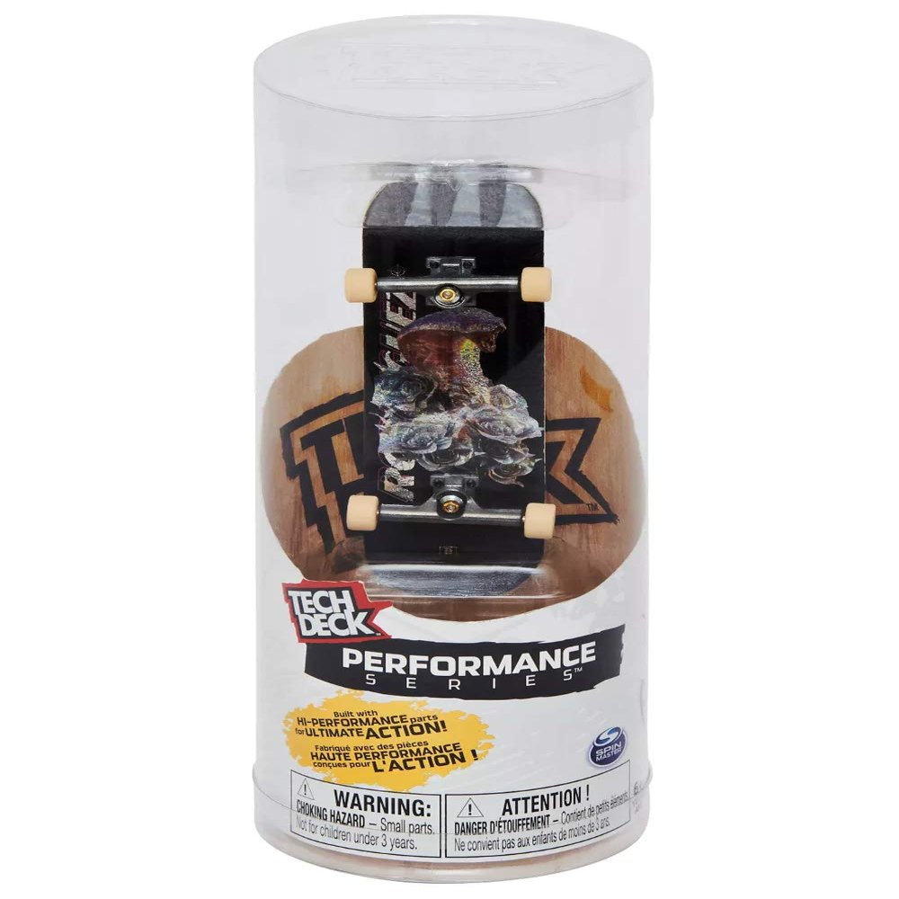 TECH DECK Performance Wood Series Primitive Skateboards Paul Rodriguez Warning Complete Fingerboard