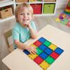 AFUNX Magnetic Tiles,102PCS Magnetic Building Blocks 3D Clear Construction Playboards, Inspiration, Creativity Beyond Imagination, Educational Magnet Toy Set for Kids with 2 Cars view 4