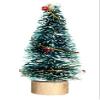 Dolls House Snowy Christmas Tree Miniature 1:12 or 1:24 Ornament Accessory view 1