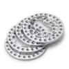 4PCS Metal 1.9 Rims Replacement Wheel Beadlock Ring for 1/10 RC Axial SCX10 (Silver) view 4