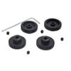 4pcs 48P Pinion Gear 3.175mm Set Hardened 32T 33T 34T 35T 48DP Pitch Gears RC Upgrade Part with Screwdriver view 1