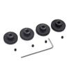 4pcs 48P Pinion Gear 3.175mm Set Hardened 32T 33T 34T 35T 48DP Pitch Gears RC Upgrade Part with Screwdriver view 3
