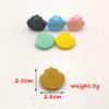 24pcs Mini Cute Silicone Shell Bead Animal Silicone Shellfish Bead for DIY Beading Mom Necklace Pendant Accessories (Mix Color 24pcs) view 2
