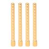 4pcs Car Body Post Mounts, Aluminum Alloy Car Shell Column Compatible with 94102/94122 / 94103/94123 1/10 Car Model (Gold) Car Model Accessory 1/10 Body Post view 2
