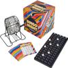 Classic Bingo Game Kit Host Your Own Games Night Contains Metal Bingo Wheel Machine, Number Balls, Card for Adults, Kids, Family Fun, Dinner Party, Made by Talking Tables view 1