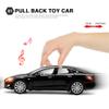 gidoyi Toy Car Model S Alloy Model Cars Pull Back Vehicles 1/32 Scale Car Toys for Toddlers Kids (Black) view 3