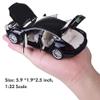 gidoyi Toy Car Model S Alloy Model Cars Pull Back Vehicles 1/32 Scale Car Toys for Toddlers Kids (Black) view 4